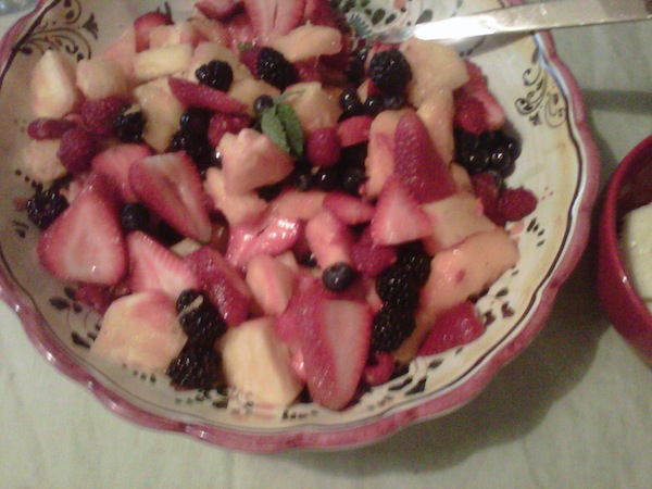 fruit salad bowl